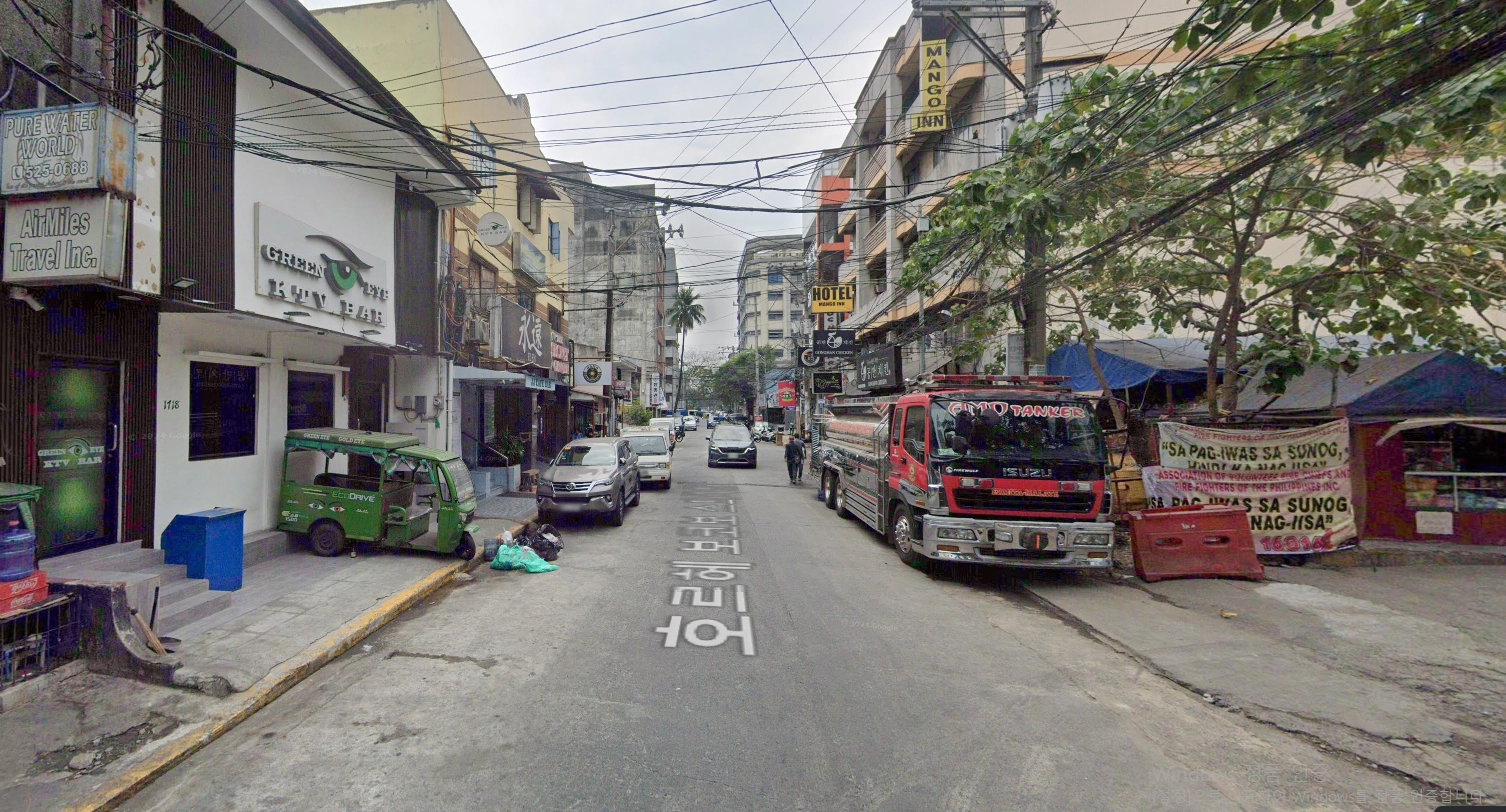 마닐라 초행객을 위한 장실장의 말라떼 상세지도 5 - 보코보 스트리트 ( Bocobo Street, 주요골목 설명  )